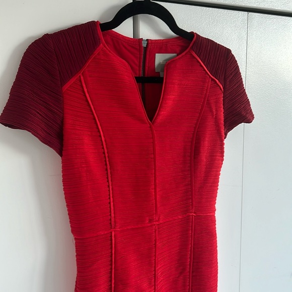 Maeve Textured Dress, Size 0P - Picture 1 of 9